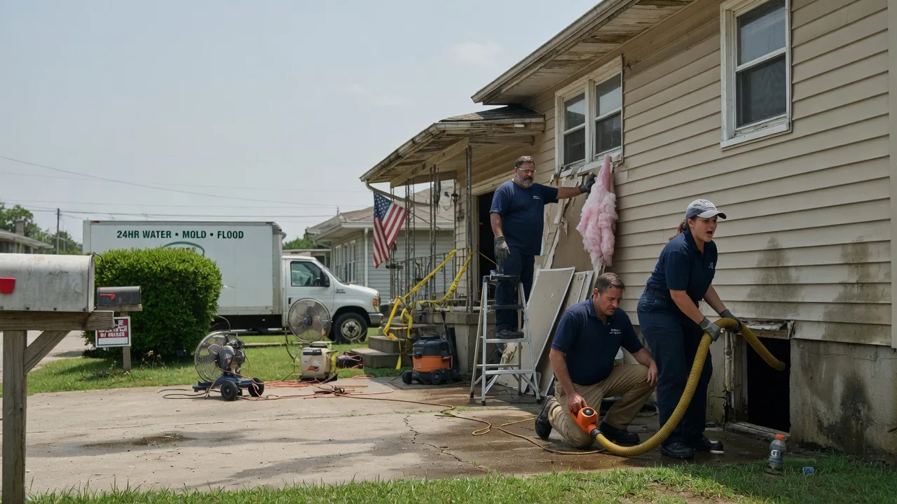 Water Damage Repair in Purlear, NC near me